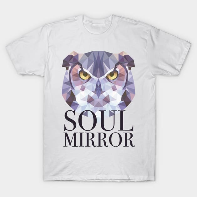 Owl, soul mirror T-Shirt by ZannaMaraia